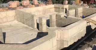 Фундамент с цокольным этажом под ключ заказать в Армавире -  фундамент цокольный этаж под ключ цена от 7177 руб за м2
